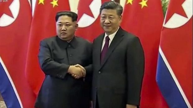 Temui Xi Jinping, Kim Jong-un Posisikan Diri Jadi Juru Damai