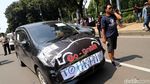 Suasana Tegang Saat Polisi Jaga Demo Aliando di Dekat Istana