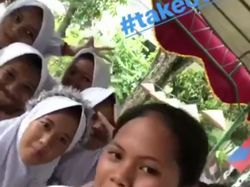 Aksi Sripun Membajak IG Stories Beckham