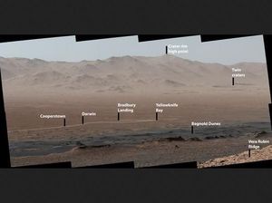 Jepretan Robot Curiosity Selama 2 Ribu Hari di Mars
