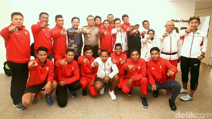 CdM Asian Games Tinjau Pelatnas Polo Air dan Atletik