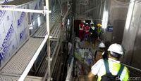 Melihat Stasiun MRT Dukuh Atas yang Dikerjakan di Bawah Sungai