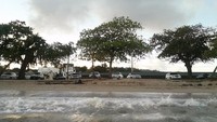 Rumahnya juga memiliki pantai yang pasirnya didatangkan langsung dari Karibia. Istimewa/Businessinsider.sg