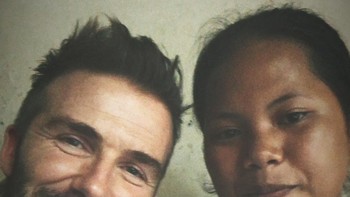 Aksi Sripun ini merupakan bagian dari kampanye Beckham dalam melawan aksi bullying di berbagai lingkungan, dan salah satunya adalah sekolah. (Foto: Instagram)