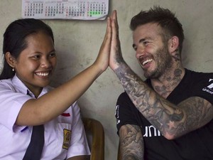 Kuasai Instagram Beckham Seharian, Anak Semarang Ini Bikin Iri!