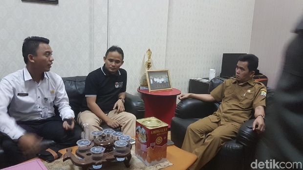 KPU Kota Serang berkonsultasi ke Disdukcapil Kota Serang.