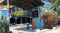 Pantauan detikcom pukul 09.15 WIB di Jalan R.E Martadinata, Pademangan, Jakarta Utara pada Rabu (28/3/2018, plang 4Play masih terpasang.