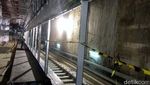 Penampakan Terowongan Stasiun Bawah Tanah Terdalam MRT Jakarta