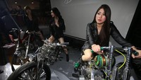 Acara Festival Kustom dan Moto Kulture terbesar di Indonesia ditargetkan dikunjungi 150 ribu orang per harinya. Pool/Suryanation Motorland 2018.