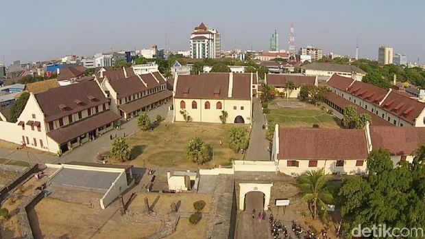 Foto Drone Fort Rotterdam