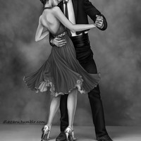 Pacaran dengan pria yang jago nge-dance seperti J-Hope pasti menyenangkan. Kalau pun kamu nggak pandai berdansa, ia pasti bisa mengajarkan. Foto: DeviantArt/dlazaru