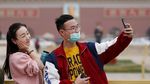 Foto: Debu Mengepung Beijing