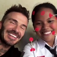 Mantan atlet sepakbola asal Inggris itu bahkan memberikan Sripun hak istimewa untuk mengambil alih Instagram Stories-nya, mulai Rabu pagi (28/3/2018) ini. Foto: Instagram/@davidbeckham