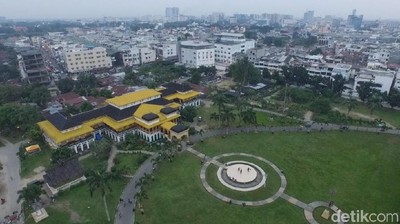 Foto Drone Istana Maimun dan Pedalaman Tobasa