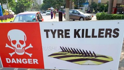 Tyre Killer, Jurus Atasi Pengendara yang Suka Lawan Arus