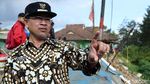 Wakil Bupati Cianjur Cek Longsor di Puncak Pass