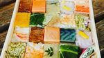 Bukan Lonjong, Sushi Cube Ini Bentuknya Dadu Mungil dan Instagenic!