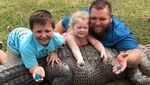 Penampakan Aligator yang Riuhkan Pesta Pasangan di AS