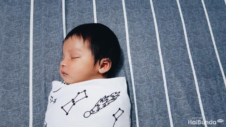 Ilustrasi kepala bayi peyang/ Foto: dok.HaiBunda Ilustrasi kepala bayi peyang/ Foto: dok.HaiBunda