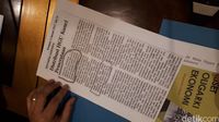 Print berita Harian Kompas yang dikutip Amien Rais.