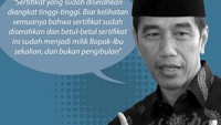 Presiden Jokowi pun angkata bicara. Dan mengatakan bahwa yang dikatakannya bukanlah pengibulan. Foto: Tim Infografis: Nadia Permatasari