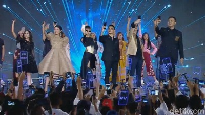 Peluncuran Vivo V9 Bertabur Bintang