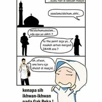 Imam di sini seharusnya memiliki makna pemimpin hidup si wanita bukanlah imam salat. Foto: Istimewa