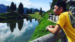 Foto: Gaya Tersangka Rp 1,8 Triliun Bos Abu Tours Saat Touring Moge