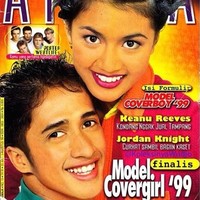 Menjadi model sampul Aneka Yess tahun 1999, Irfan Hakim wajahnya tetap awet muda hingga sekarang. Foto: Dok. Instagram @koleksinyawodjo, Instagram @ariwibowo, Instagram @ddyusuf66