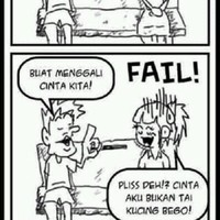 Tak perlu cangkul untuk menggali cinta kita, karena cinta bukanlah kotoran kucing. Foto: Istimewa