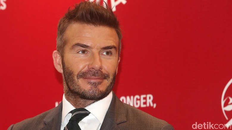 David Beckham. Foto: Ari Saputra David Beckham. Foto: Ari Saputra