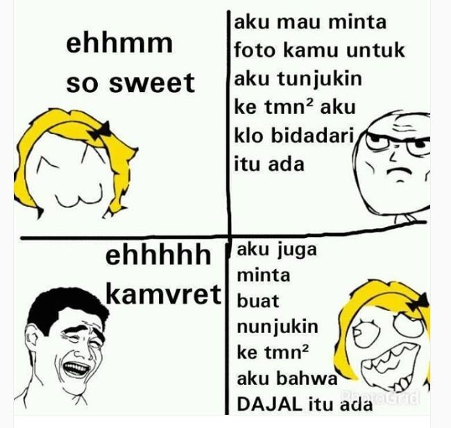 Jahat ya dia? Foto: Istimewa