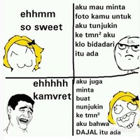 Jahat ya dia? Foto: Istimewa