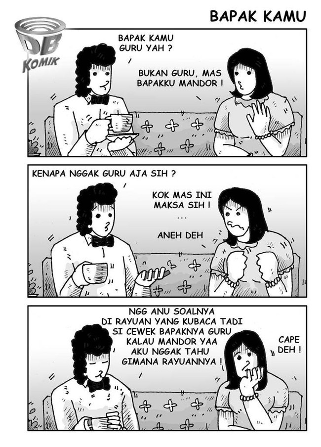 Sudah baca buku panduan tentang gombal tapi faktanya tak sesuai ekspektasi. Foto: Istimewa