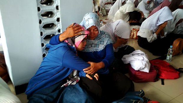 Jelang UN, Pelajar Kelas 7 se-Kota Blitar Ikuti Istighosah