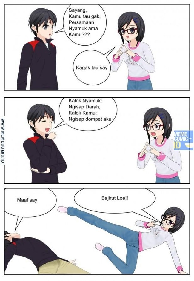  Ini perbedaan nyamuk sama kamu. Foto: Istimewa