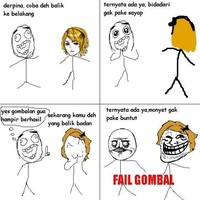 Ketika kamu sukses ngegombalin dia, tapi si dia malah balas gombalanmu dengan ejekan. Foto: Istimewa