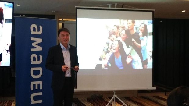 Paparan oleh GM Amadeus, Andy Yeow (Randy/detikTravel)