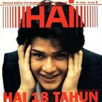 Penampilan Primus Yustisio di usia 18 saat menjadi cover boy majalah Hai begitu berbeda dengan sekarang. Saat menjadi model remaja, Primus imut dan ganteng banget ya. Foto: Dok. Instagram @koleksinyawodjo, Instagram @ariwibowo, Instagram @ddyusuf66