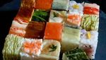 Bukan Lonjong, Sushi Cube Ini Bentuknya Dadu Mungil dan Instagenic!