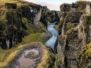 Foto: Lembah Kuno Islandia yang Menawan
