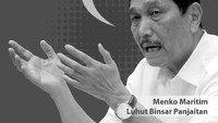 Menko Luhut angkat bicara. Dia mengatakan kalau mau berkelahi atau kritik, gunakan data yang valid. Kata Luhut dalam sambutan acara pembekalan untuk calon anggota legislatif (caleg) Golkar di Hotel Red Top, Jakarta Pusat, Minggu (25/3/2018). Foto: Tim Infografis: Nadia Permatasari