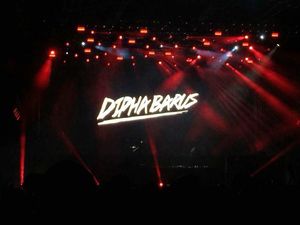 Dipha Barus Bakar WTF 2018 di Banana Stage