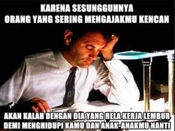 Meme Semangat Kerja Meski Hari Libur