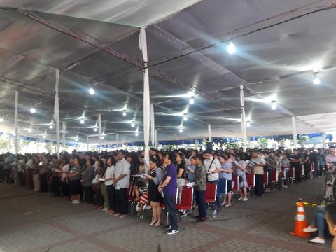 Saat Sabda Tuhan di Katedral dan Azan di Istiqlal Saling Bersahutan