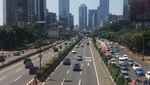 Potret Lengangnya Lalin Jakarta di Long Weekend