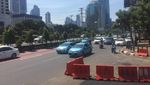 Potret Lengangnya Lalin Jakarta di Long Weekend