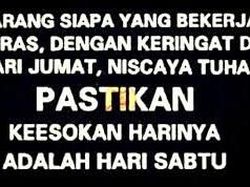 Meme Semangat Kerja Meski Hari Libur