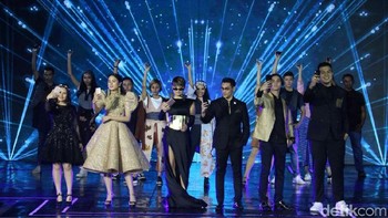 Its time to take a selfie together! #VivoV9 #VivoV9GrandLaunch. Foto: Peluncuran Vivo V9