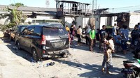 Ada sekitar 250 kalau rumah. Kalau warga yang terdampak itu lebih dari seribu. Ini sebenarnya ada 2 RT yang kena, pertama ini RT 16 dan itu RT 01, RW nya sama-sama RW 05, ujar Ketua RT 16, Paino. (Foto: Haris Fadhil-detikcom).